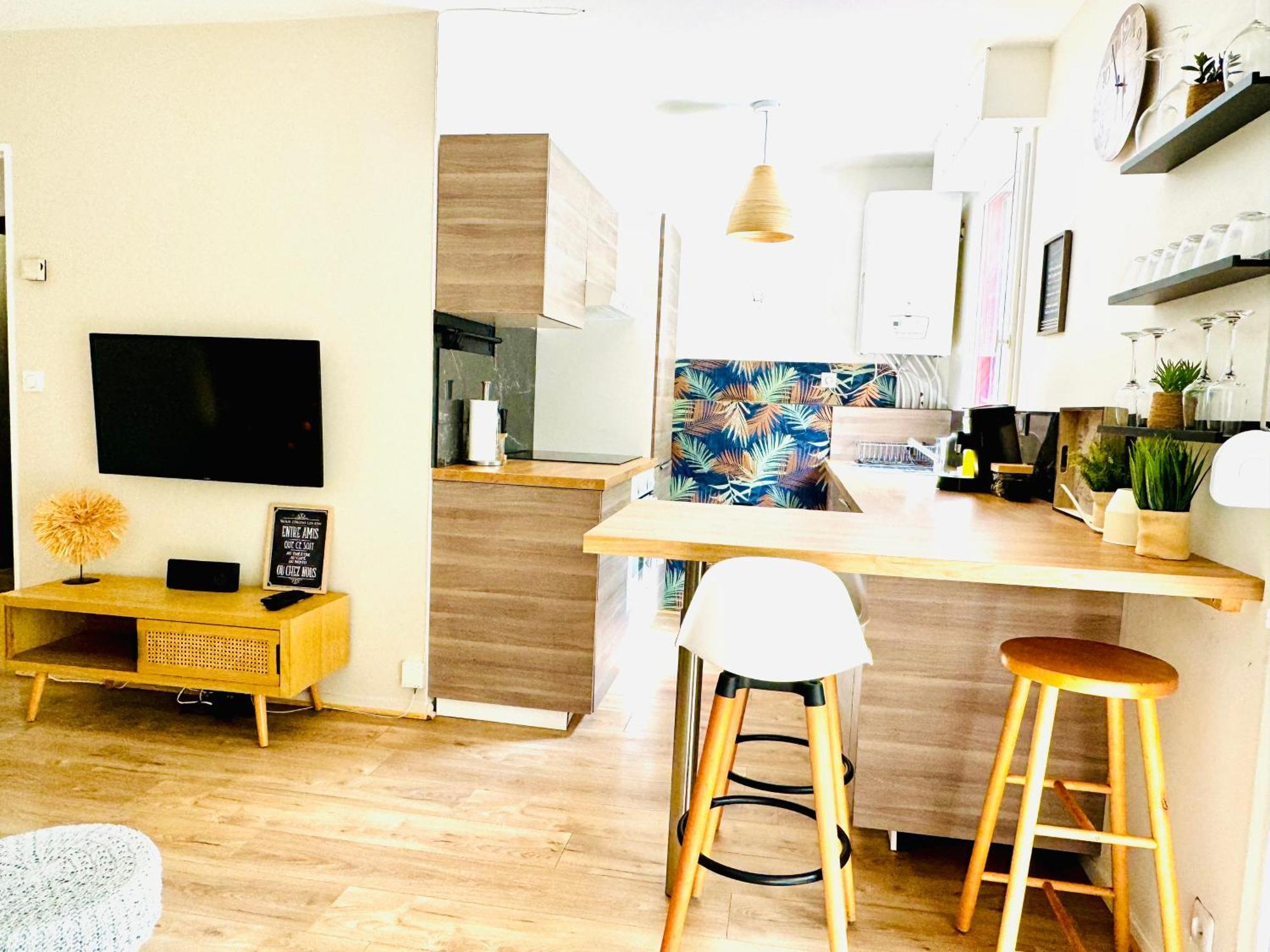 Bel Appartement Proche Parc & Lac レンヌ エクステリア 写真