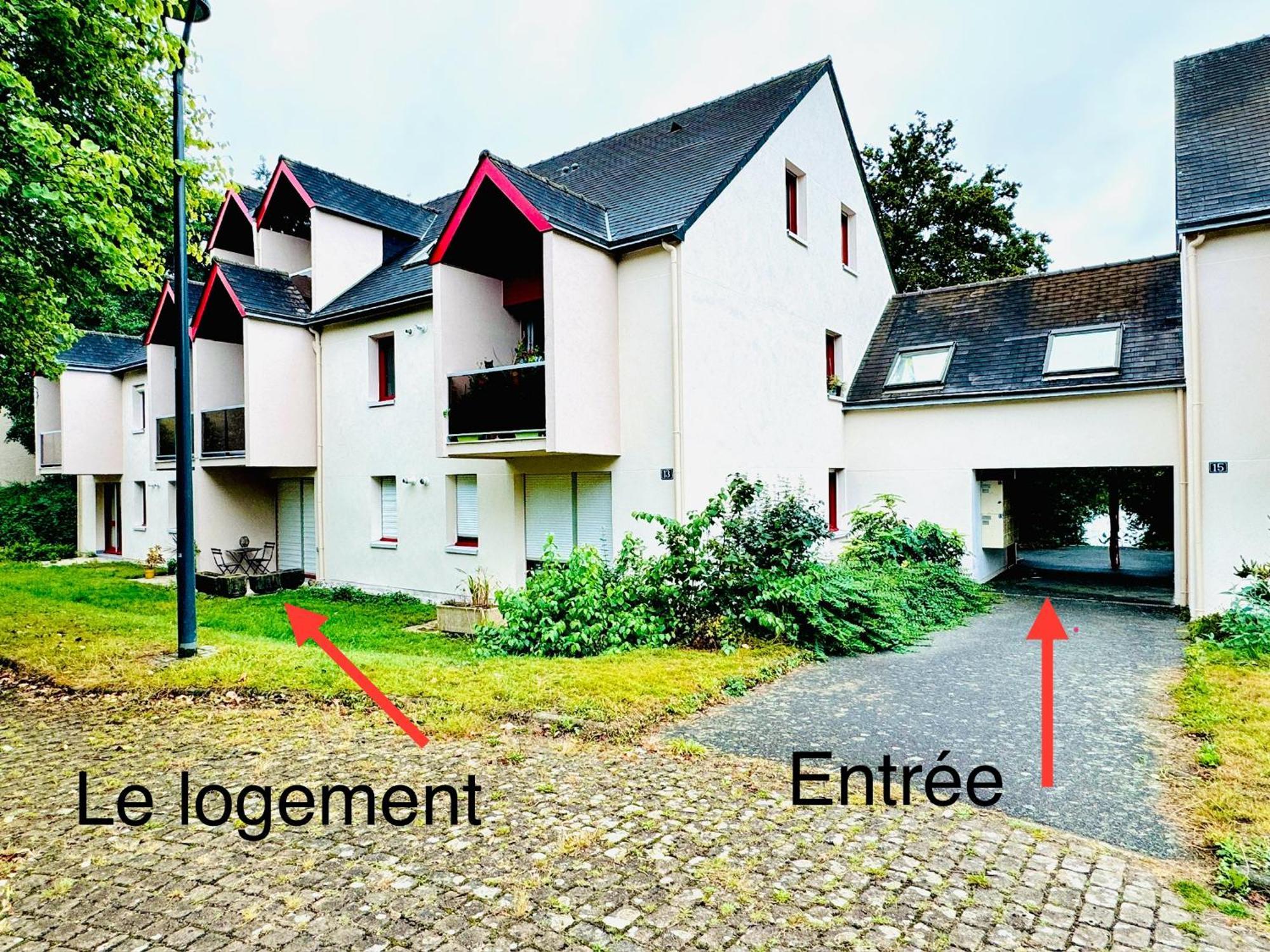 Bel Appartement Proche Parc & Lac レンヌ エクステリア 写真